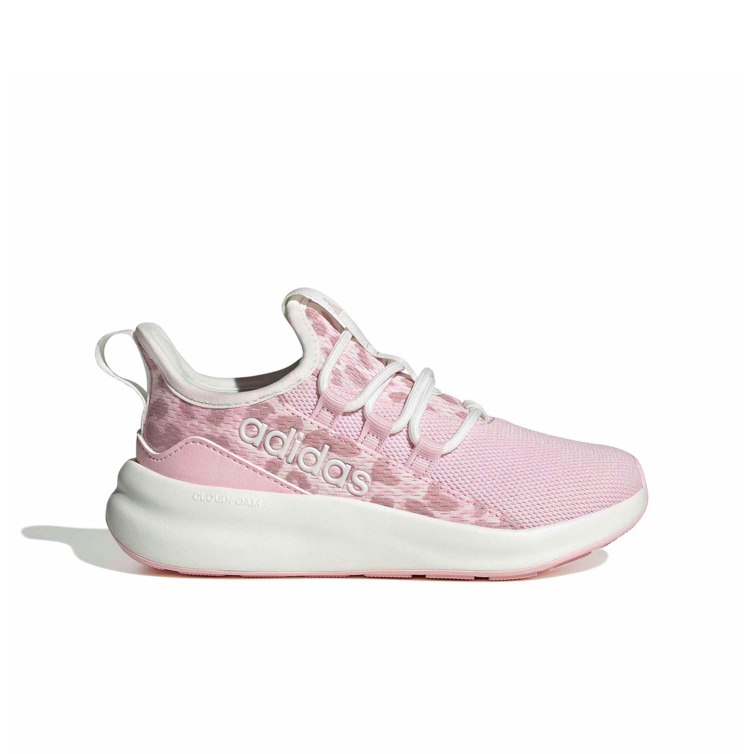 adidas Lite Racer Adapt 8.0 "Core White/Distilled Pink/Clear Pink" Preschool Girls' Shoe - WHITE/PINK/PINK